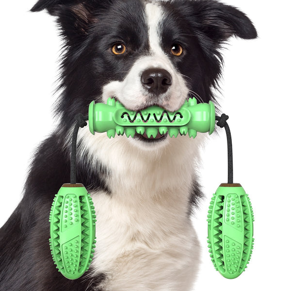 Pet Rubber Bones Teeth Cleaning Chew Toys